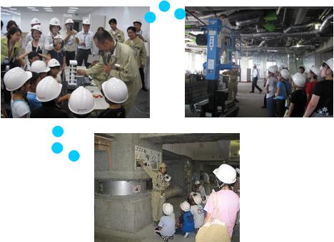 親子現場見学会