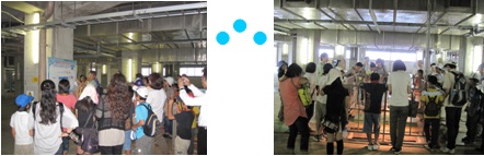 親子現場見学会